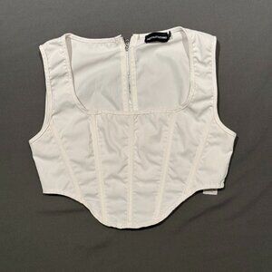 Cream/White Corset